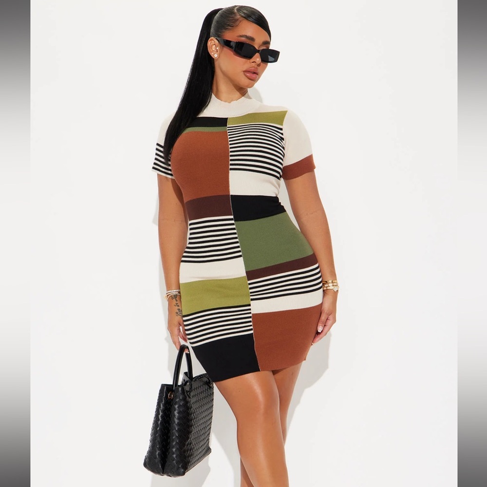 Mock Neck Mini dress size XL